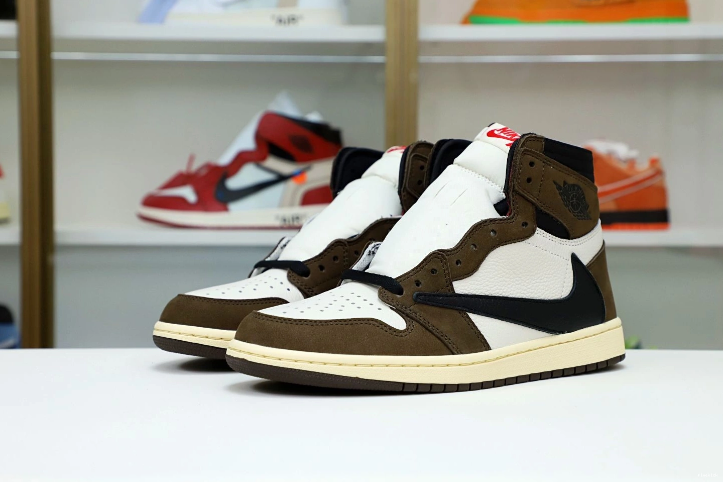 SCOTT X AIR 'MOCHA' JORDAN 1 HIGH RETRO TRAVIS OG 0821